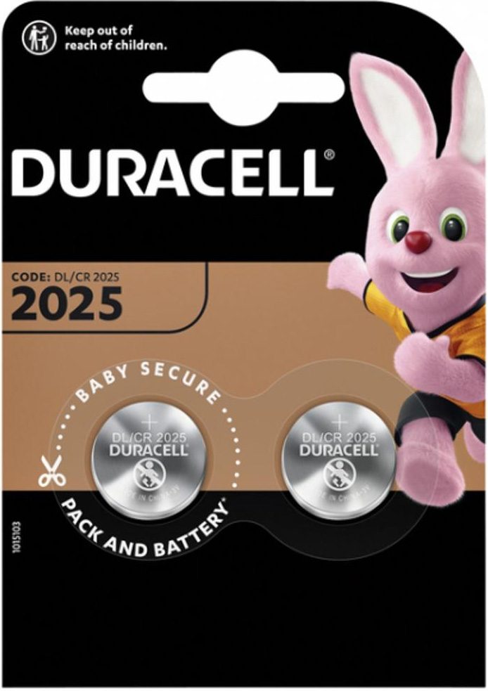 DURACELL DL2025 BLISTER 2