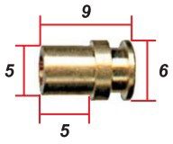 MAIN JET #145 MIKUNI KYM-120145