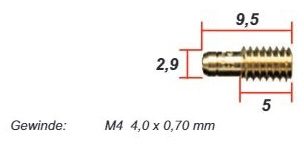 SLOW JET #25 MIKUNI KYS-03B025