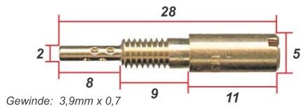 SLOW JET #12,5 MIKUNI KYS-060012,5