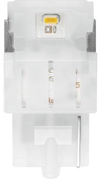 12V 1,4W W3X16D AMBER 2-PK