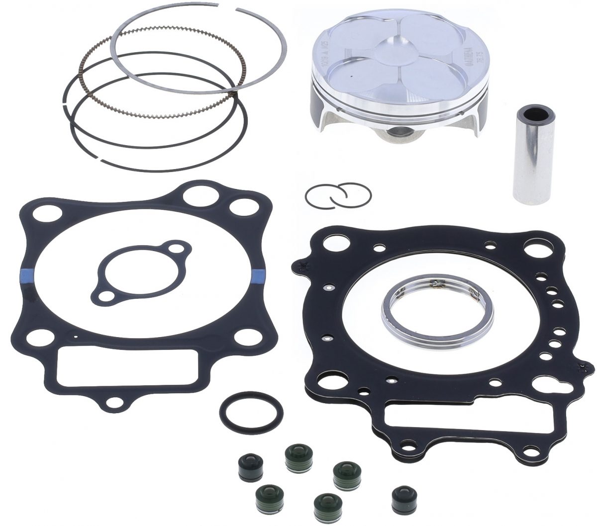 PISTON K. 76,77MM FORGED+TOP END GASKET K.