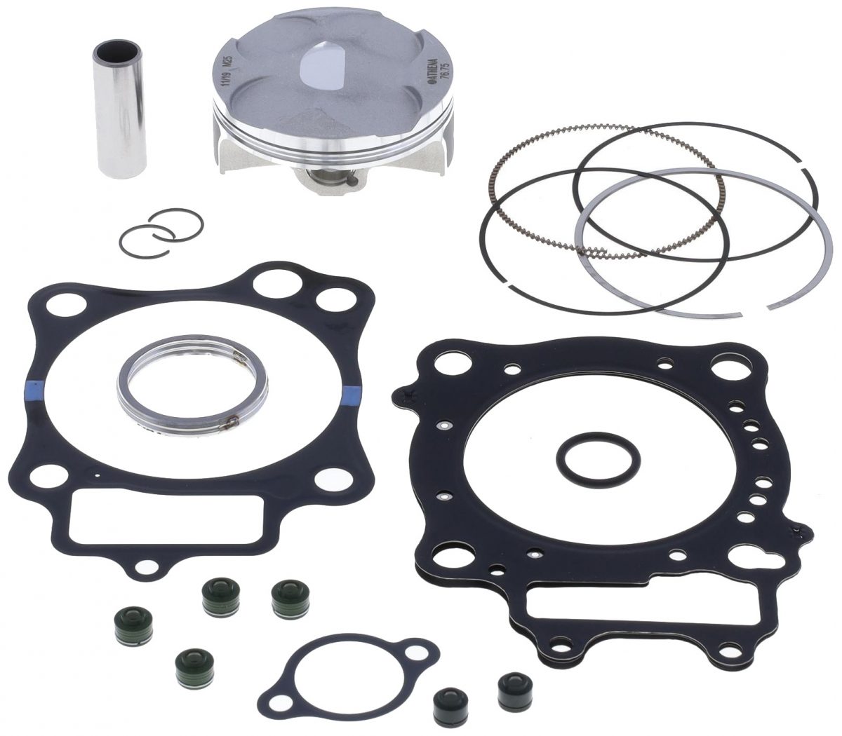 PISTON K. 76,75MM FORGED+TOP END GASKET K.