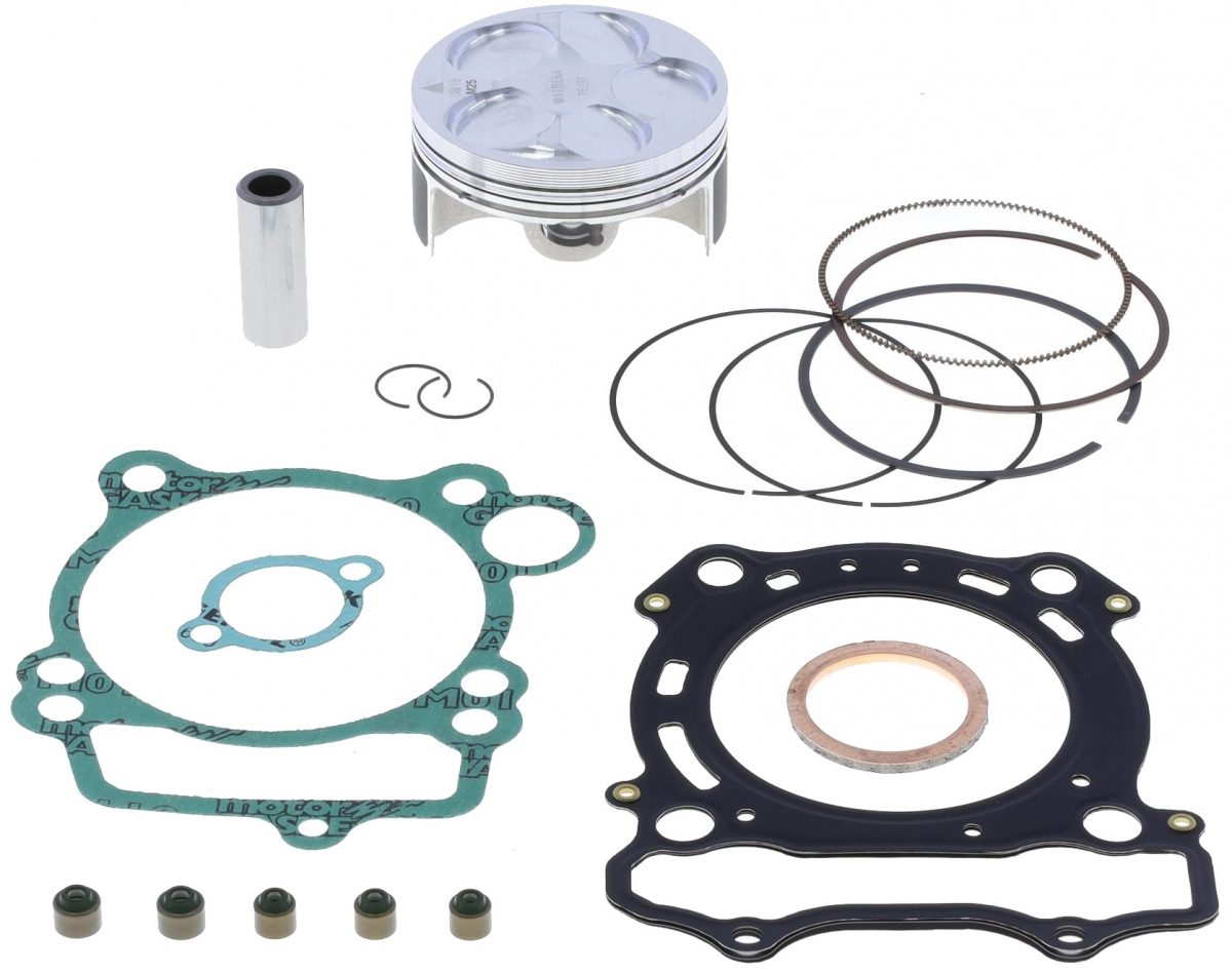 PISTON K. 76,96MM FORGED+TOP END GASKET K.