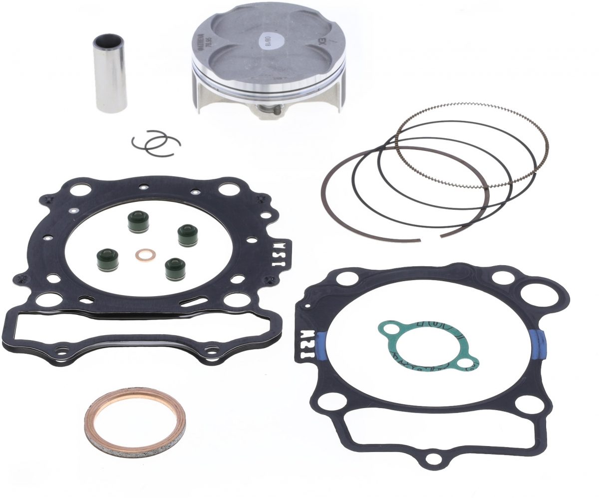 PISTON K. 76,96MM FORGED+TOP END GASKET K.