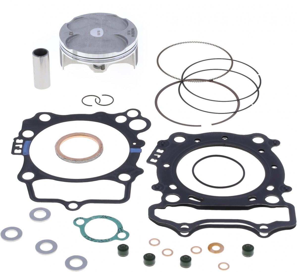 PISTON K. 76,96MM FORGED+TOP END GASKET K.