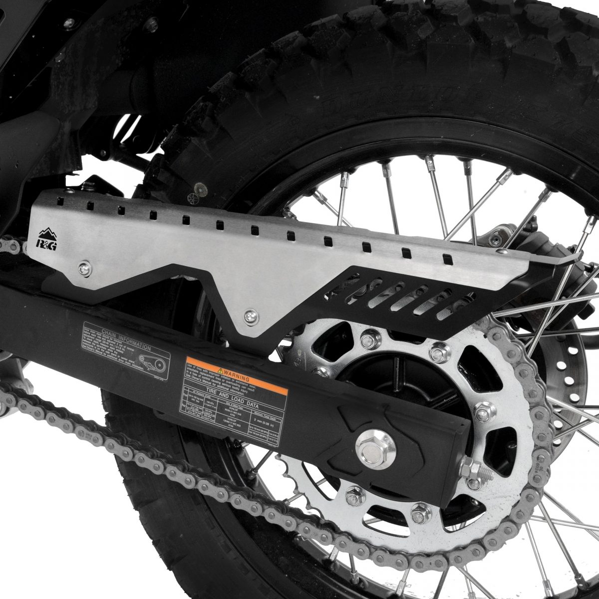 CHAIN GUARD ALU, BLACK
