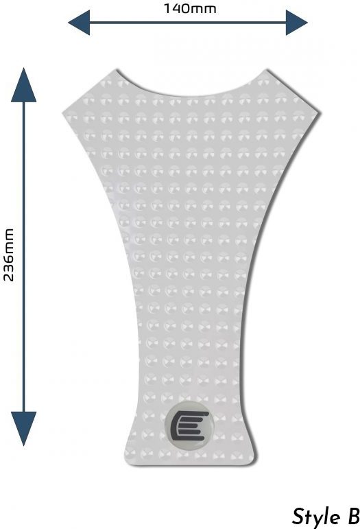 CENTRE TANK PADS CLEAR - DESIGN A - EVO foto 4