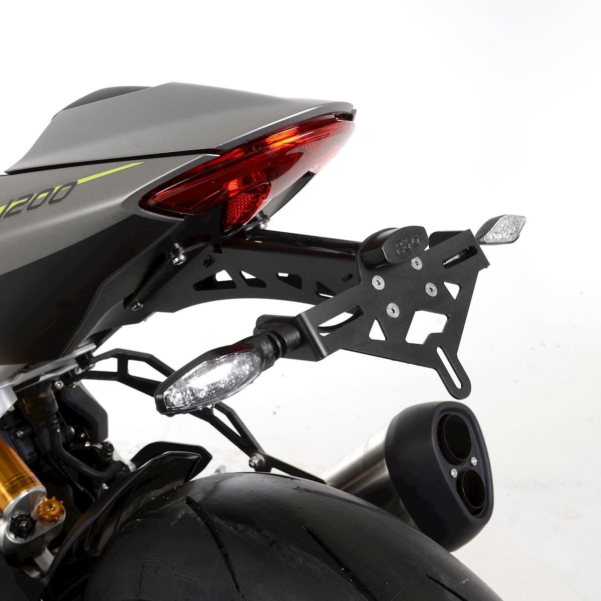LICENCE PLATE HOLDER BLACK