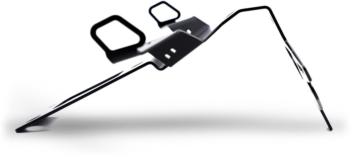 LICENCE PLATE HOLDER, BLACK foto 2