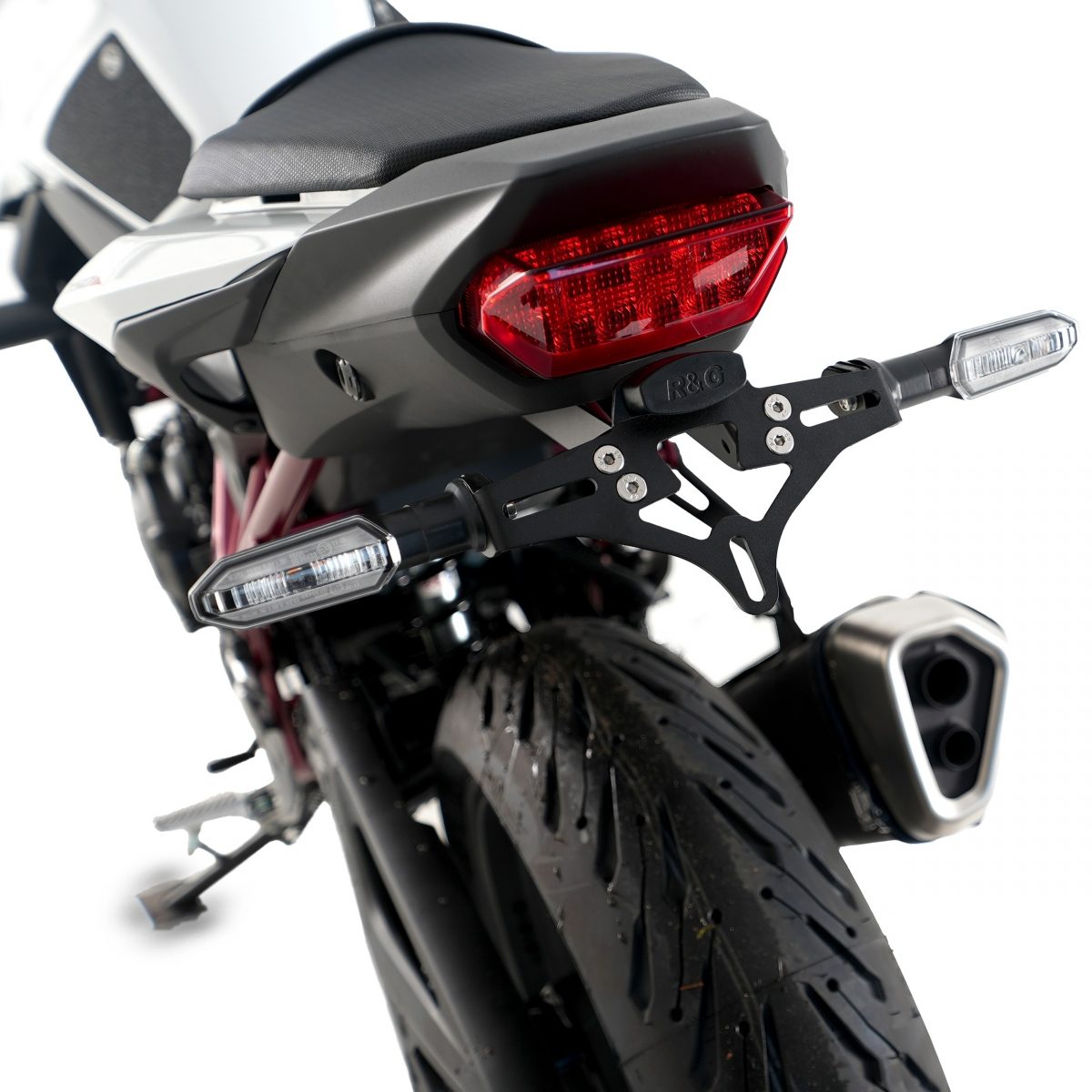 LICENCE PLATE HOLDER, BLACK foto 3