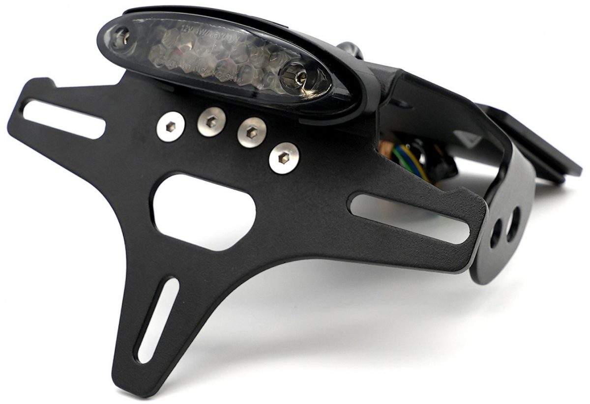 LICENCE PLATE HOLDER BLACK foto 3
