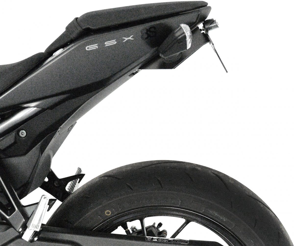 LICENCE PLATE HOLDER BLACK foto 5