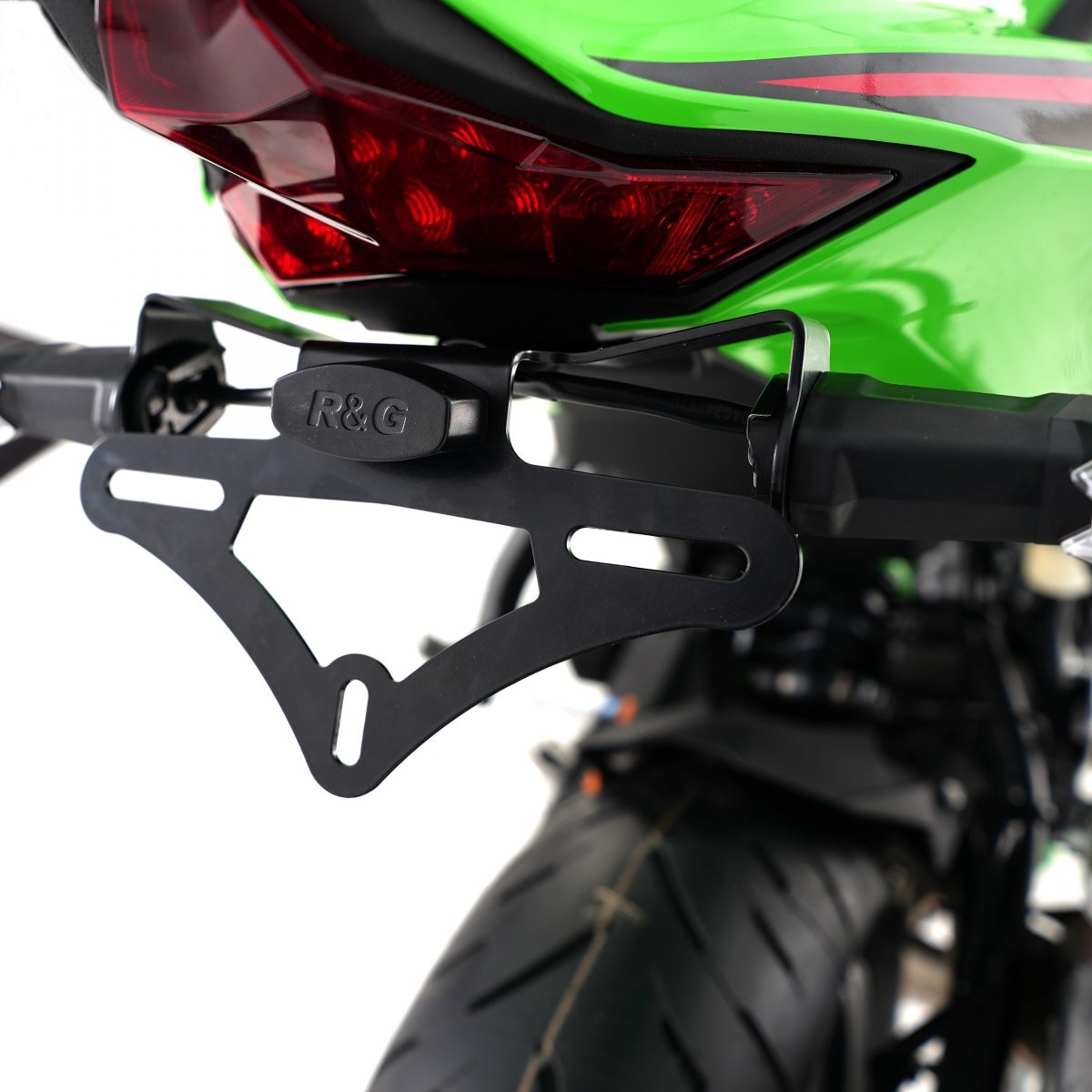 LICENCE PLATE HOLDER BLACK foto 2