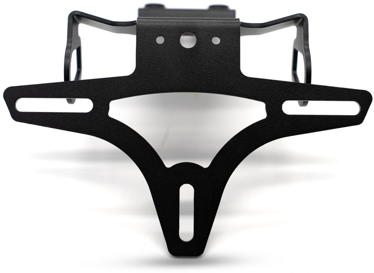 LICENCE PLATE HOLDER BLACK foto 5