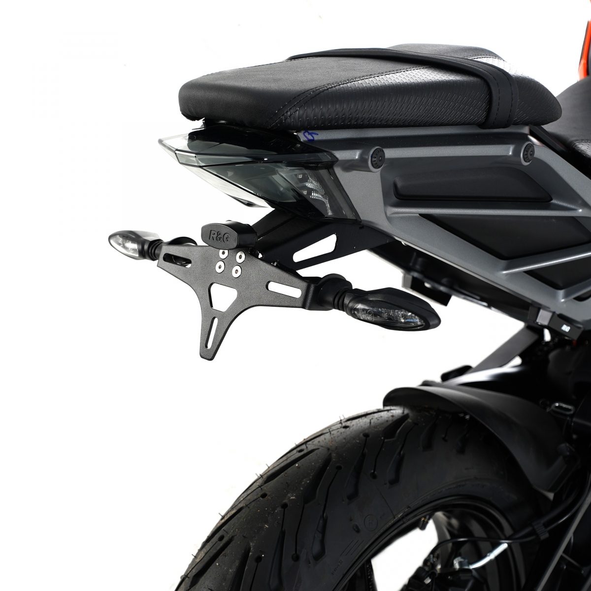 LICENCE PLATE HOLDER BLACK foto 4