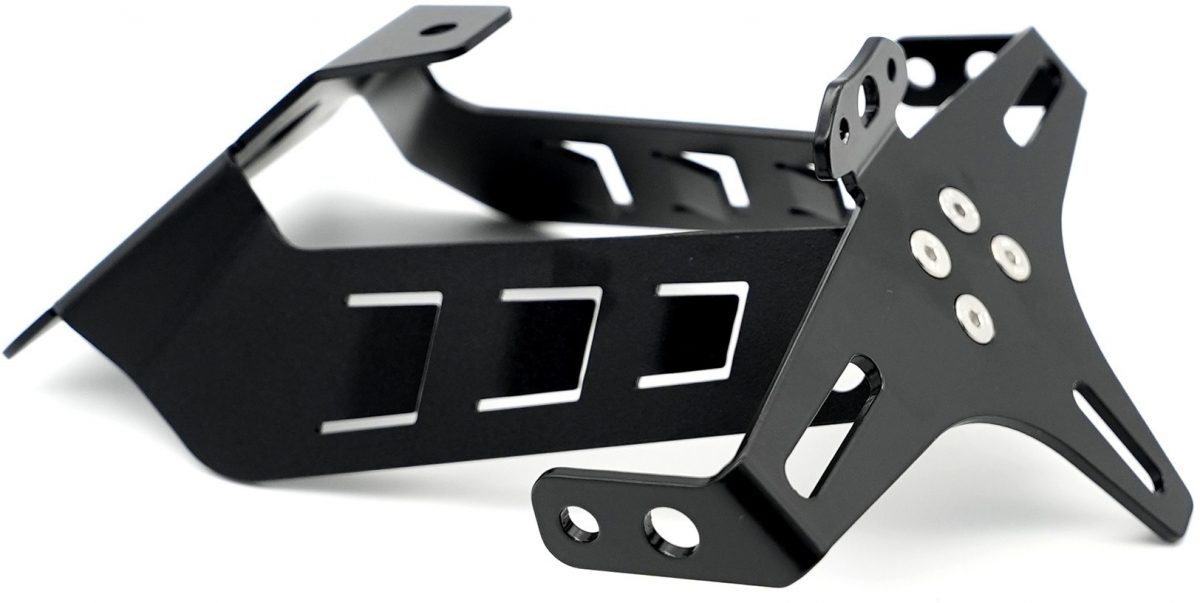 LICENCE PLATE HOLDER BLACK