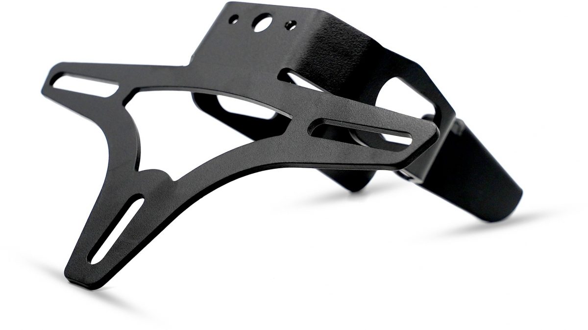LICENCE PLATE HOLDER BLACK foto 2