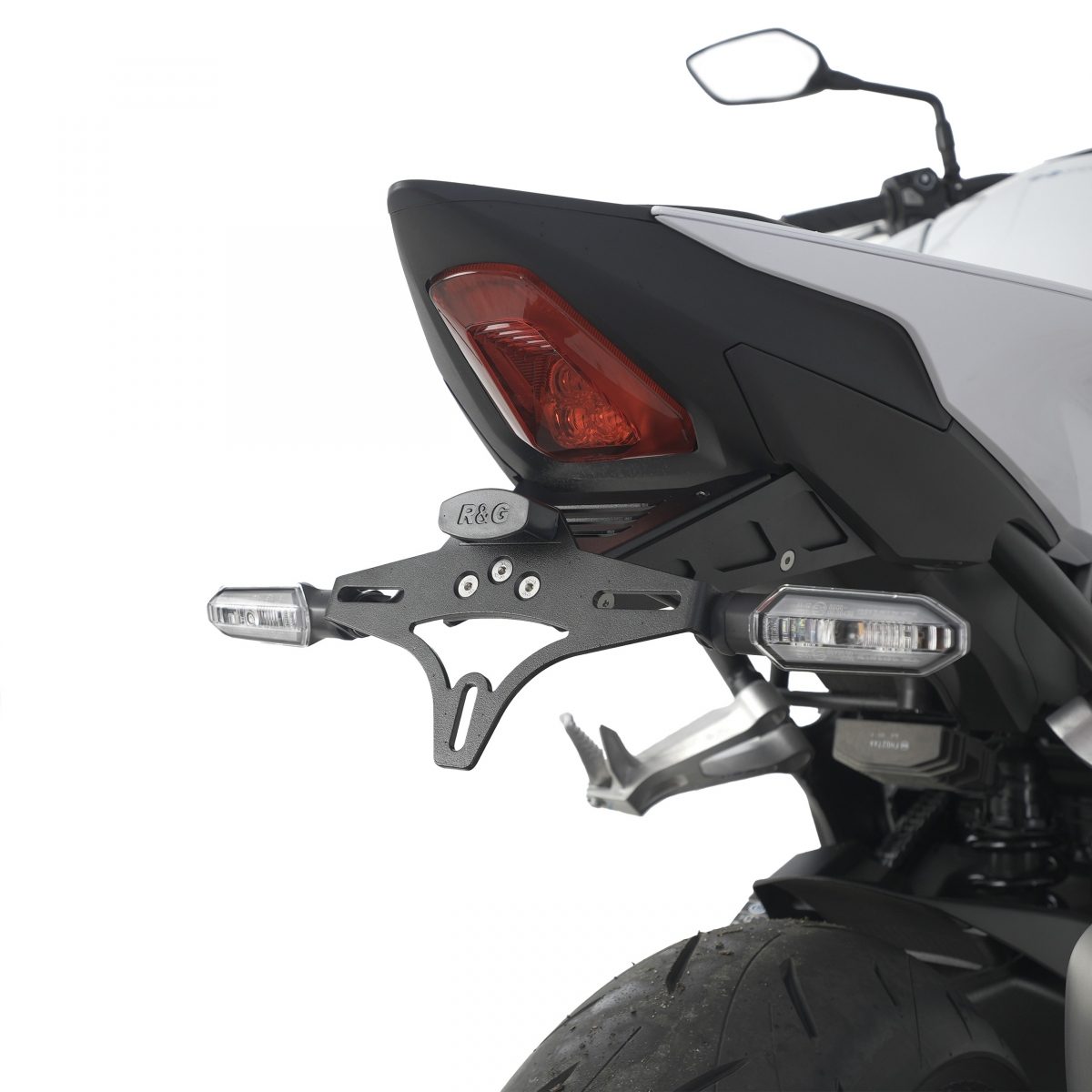 LICENCE PLATE HOLDER BLACK foto 4