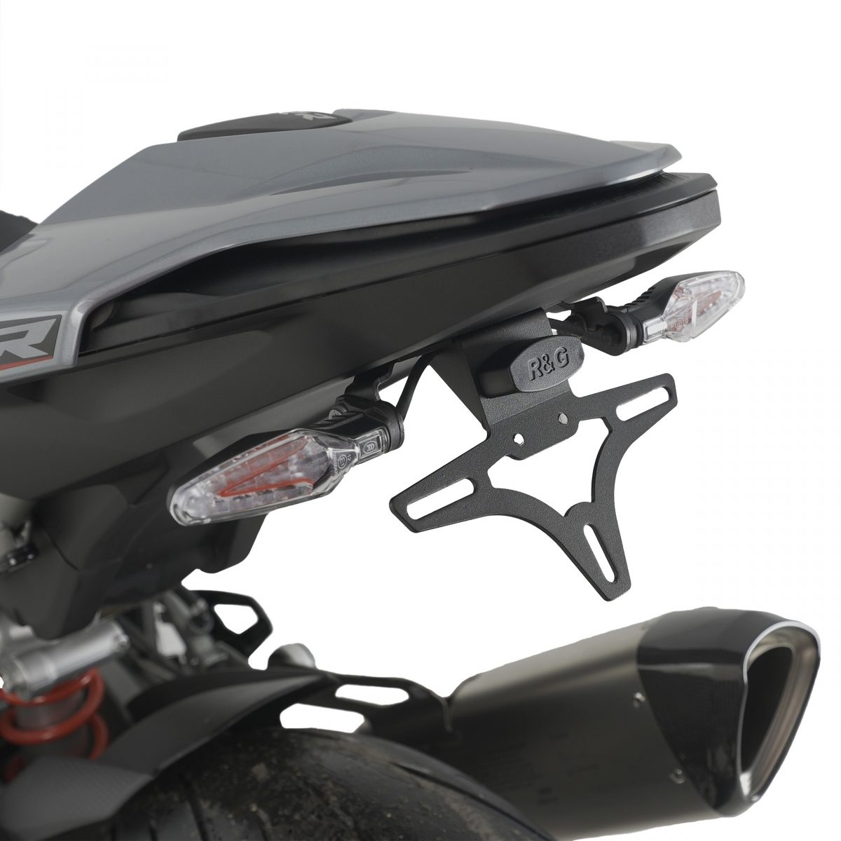 LICENCE PLATE HOLDER BLACK foto 2