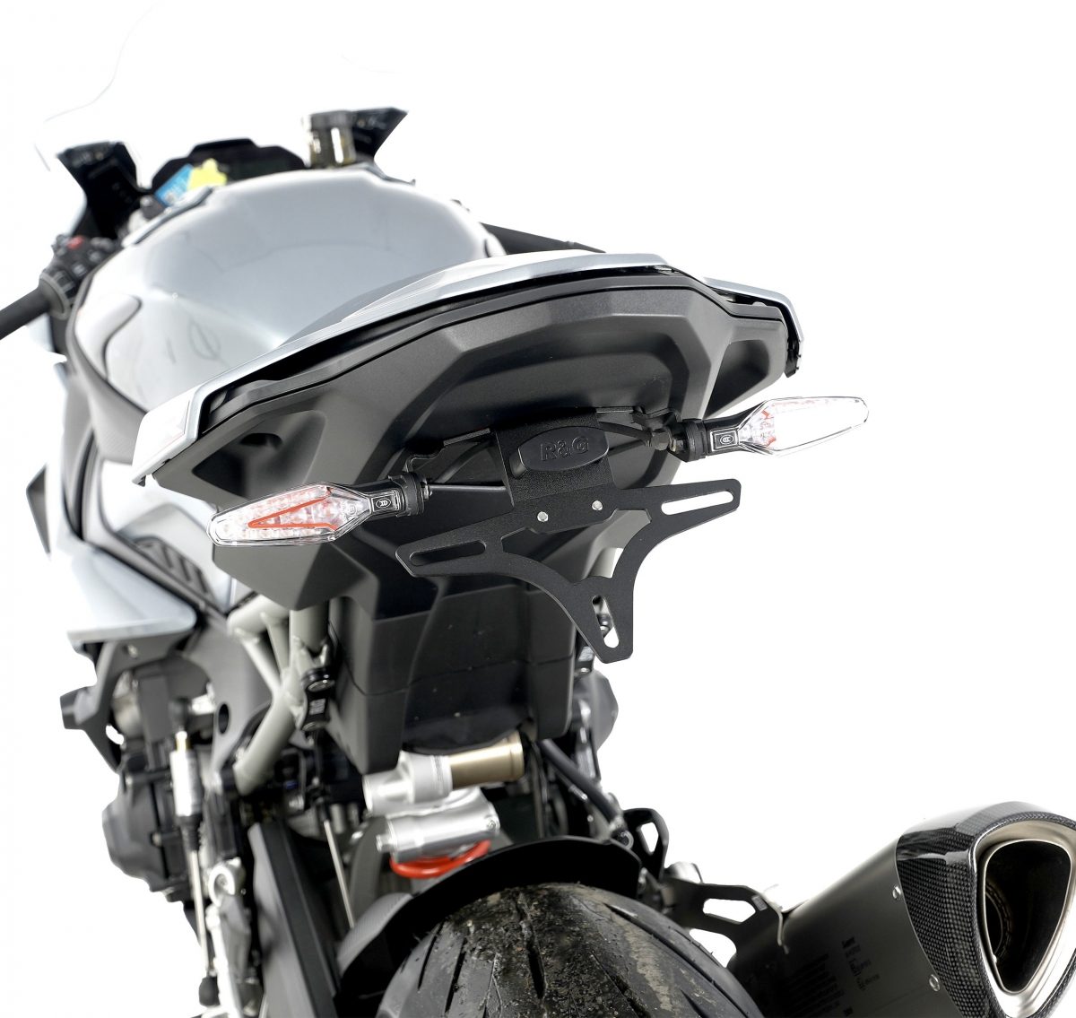 LICENCE PLATE HOLDER BLACK foto 4