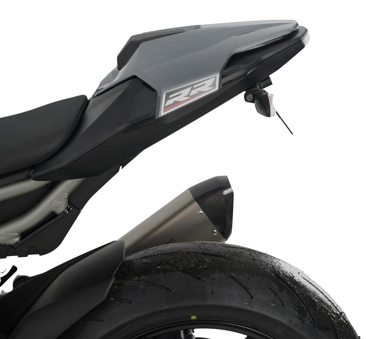LICENCE PLATE HOLDER BLACK foto 5