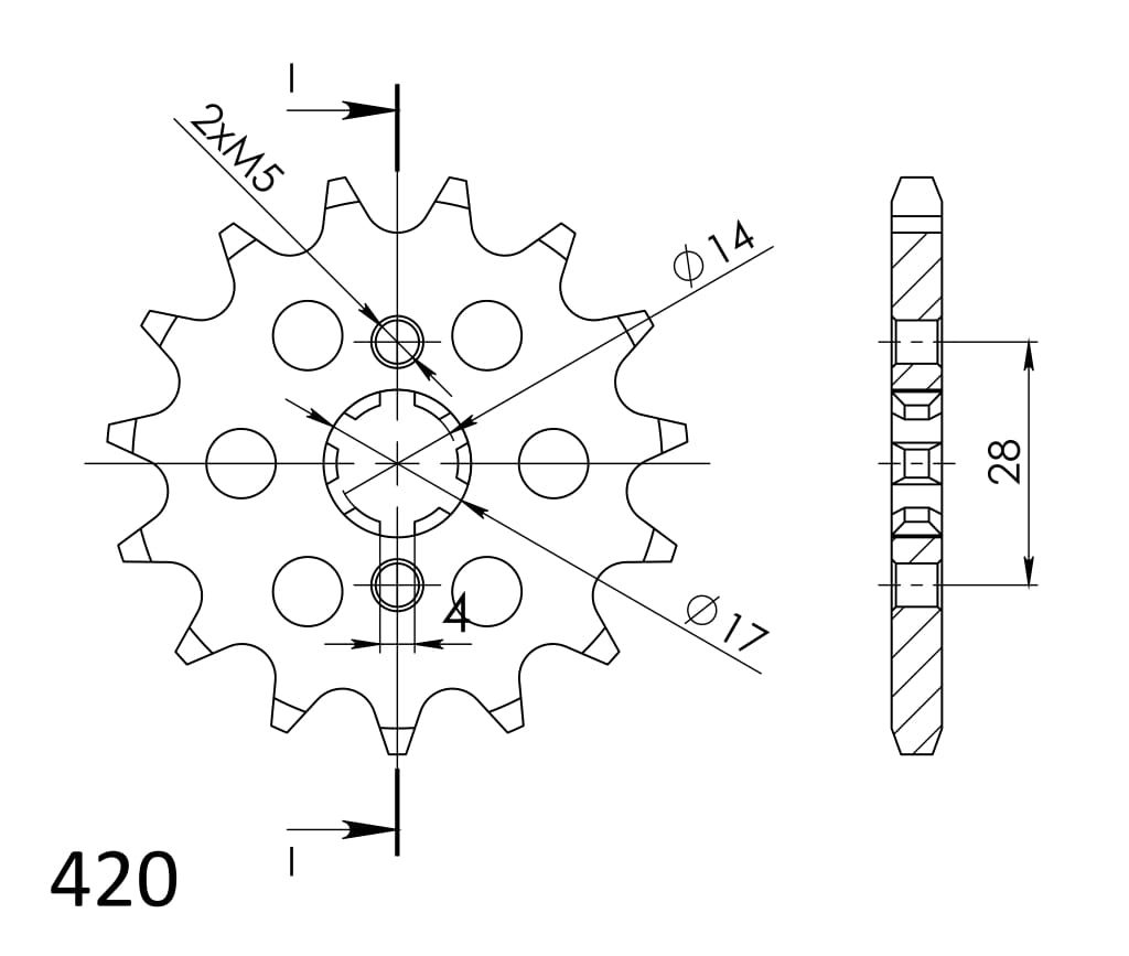 FRONT 14T