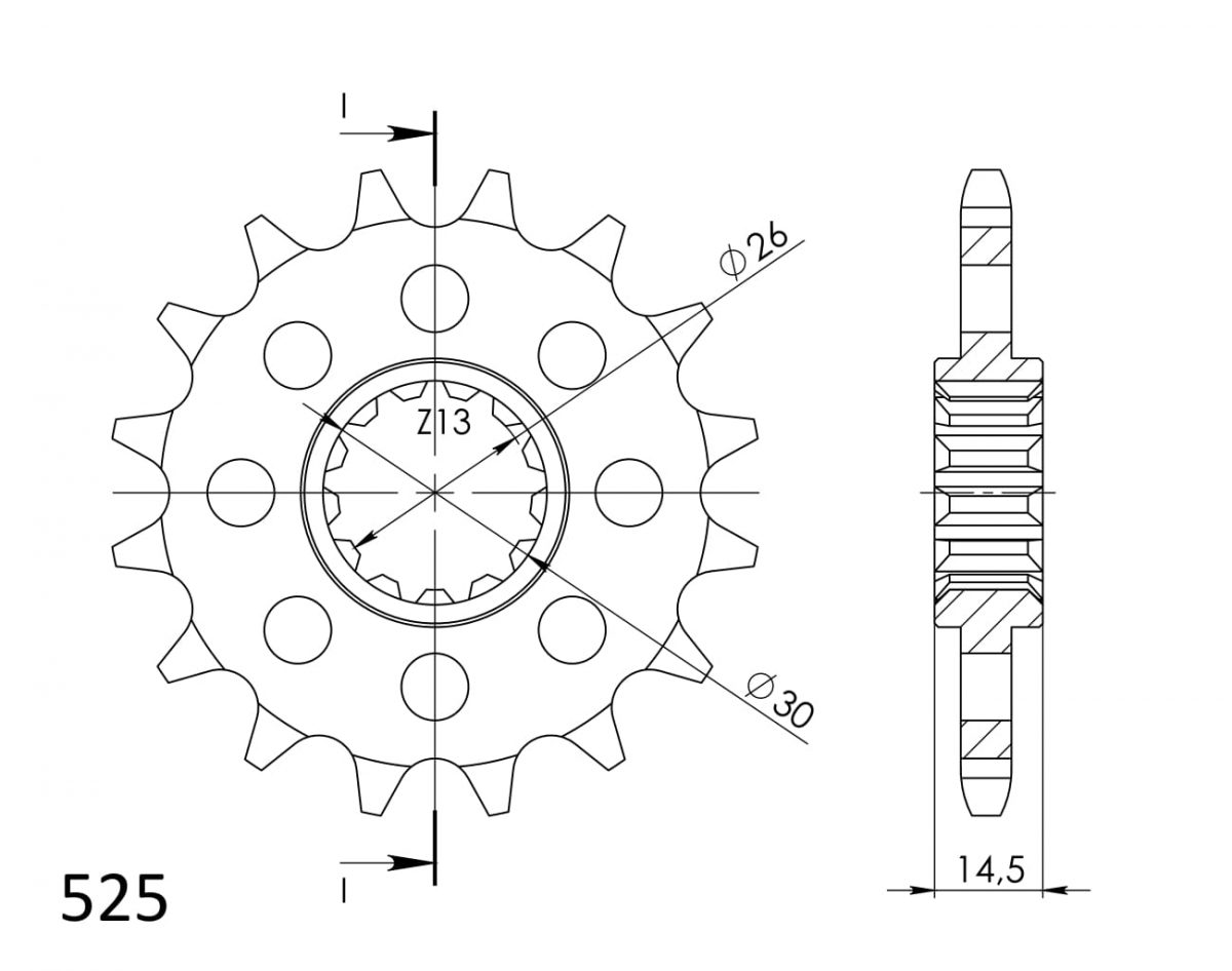 FRONT 15T, 525