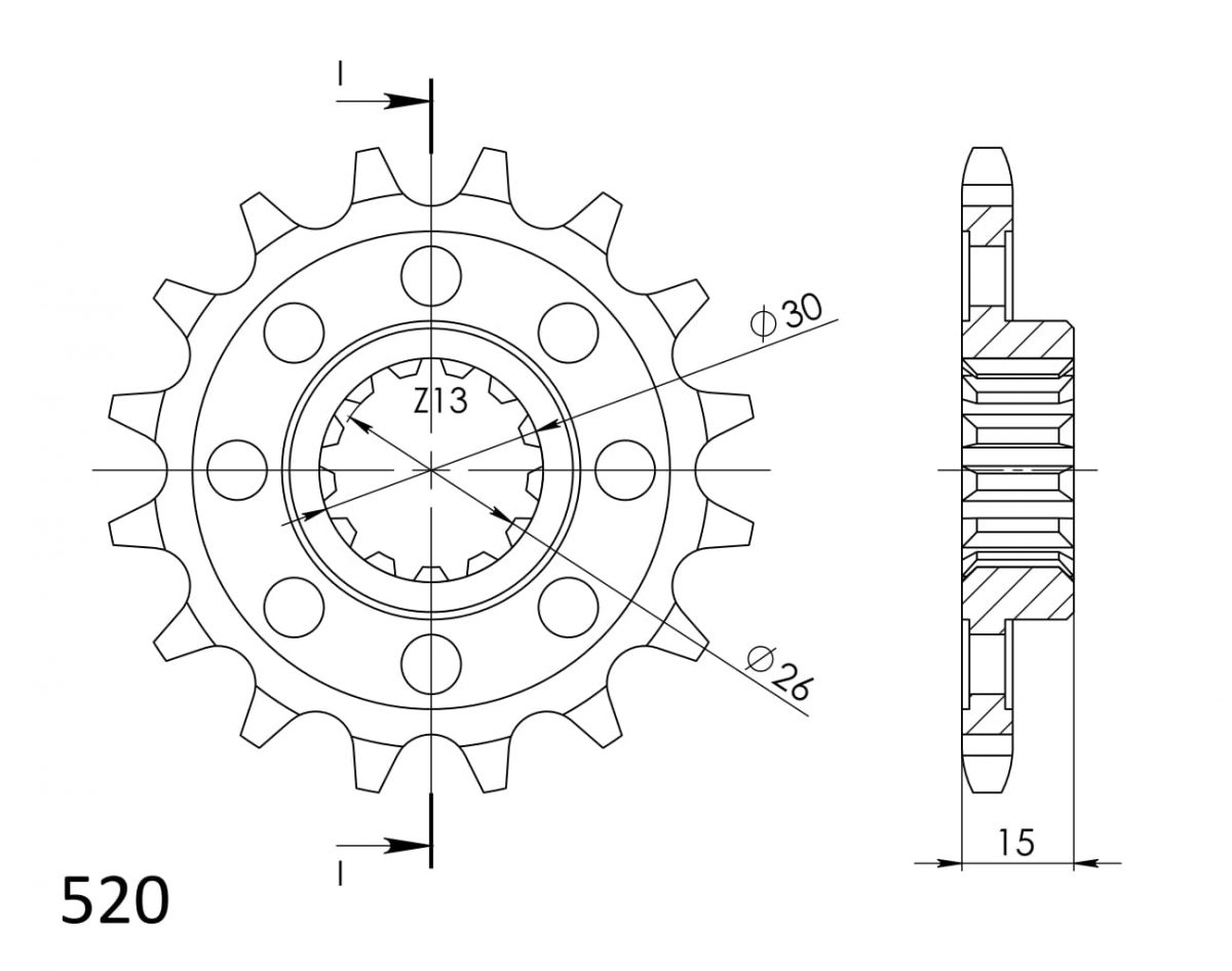 FRONT 17T, 520