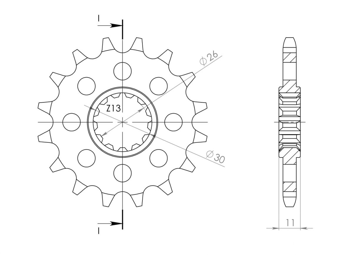 FRONT 17T, 525