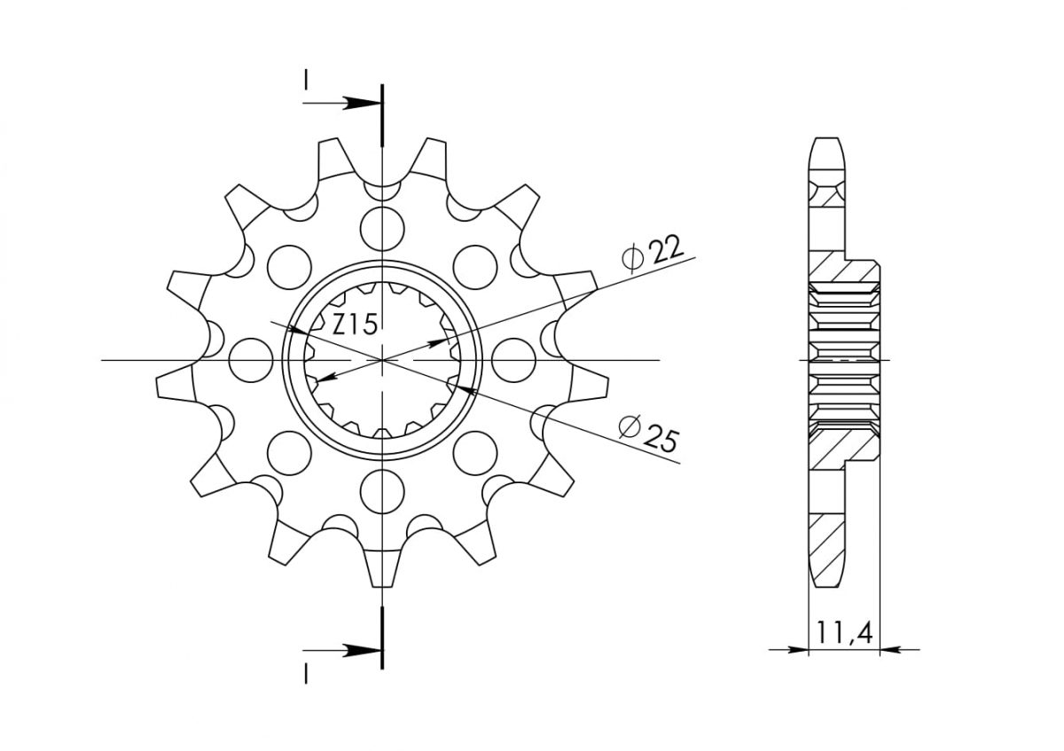 FRONT 13T, 520