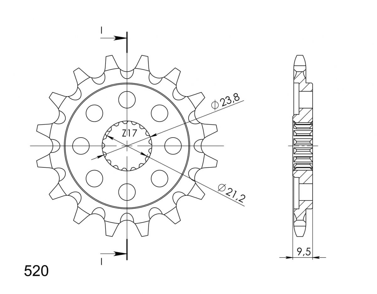 FRONT 16T, 520