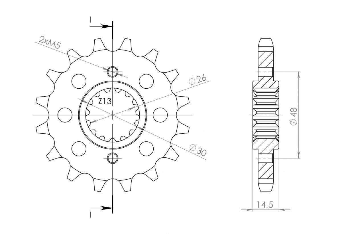 FRONT 16T, 530