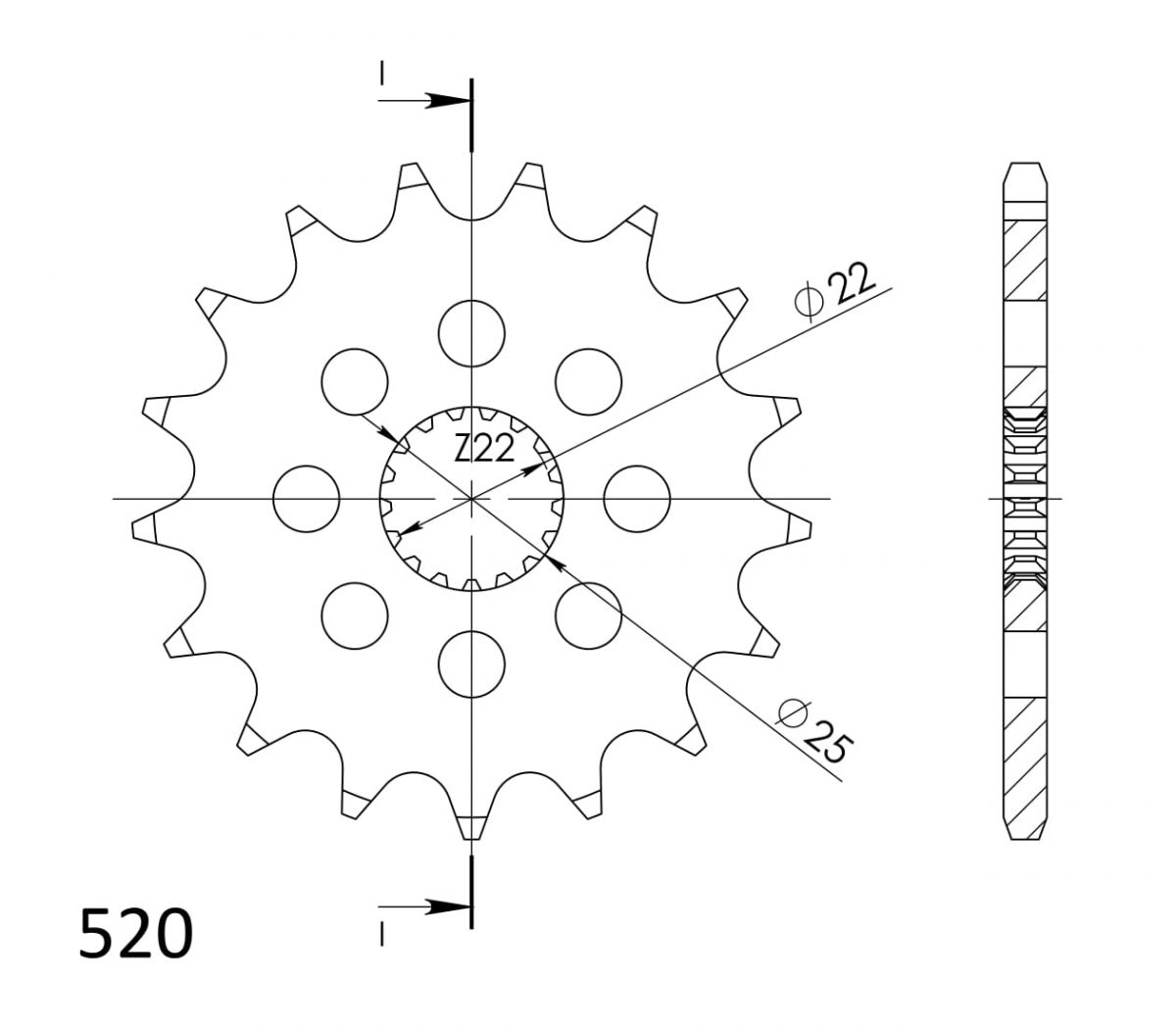 FRONT 15T, 520
