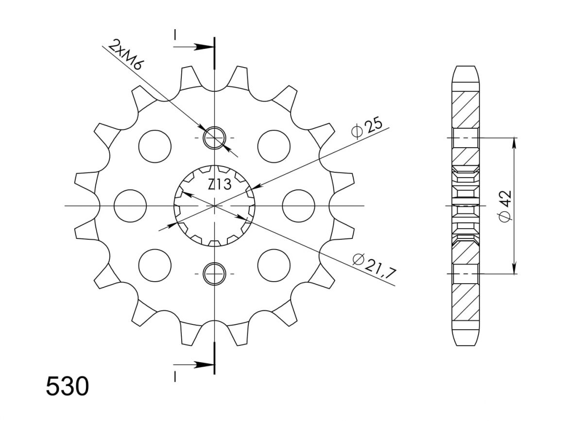 FRONT 16T, 530