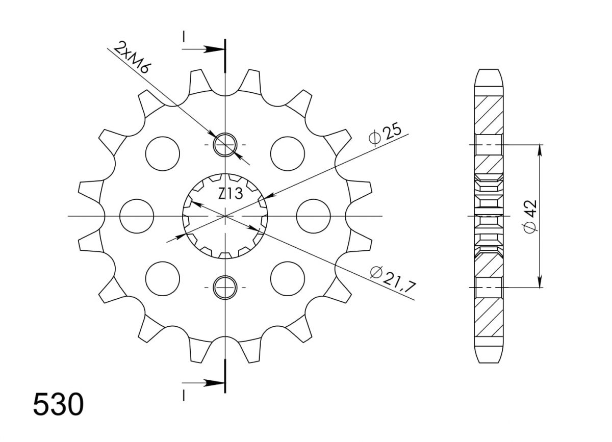 FRONT 17T, 530