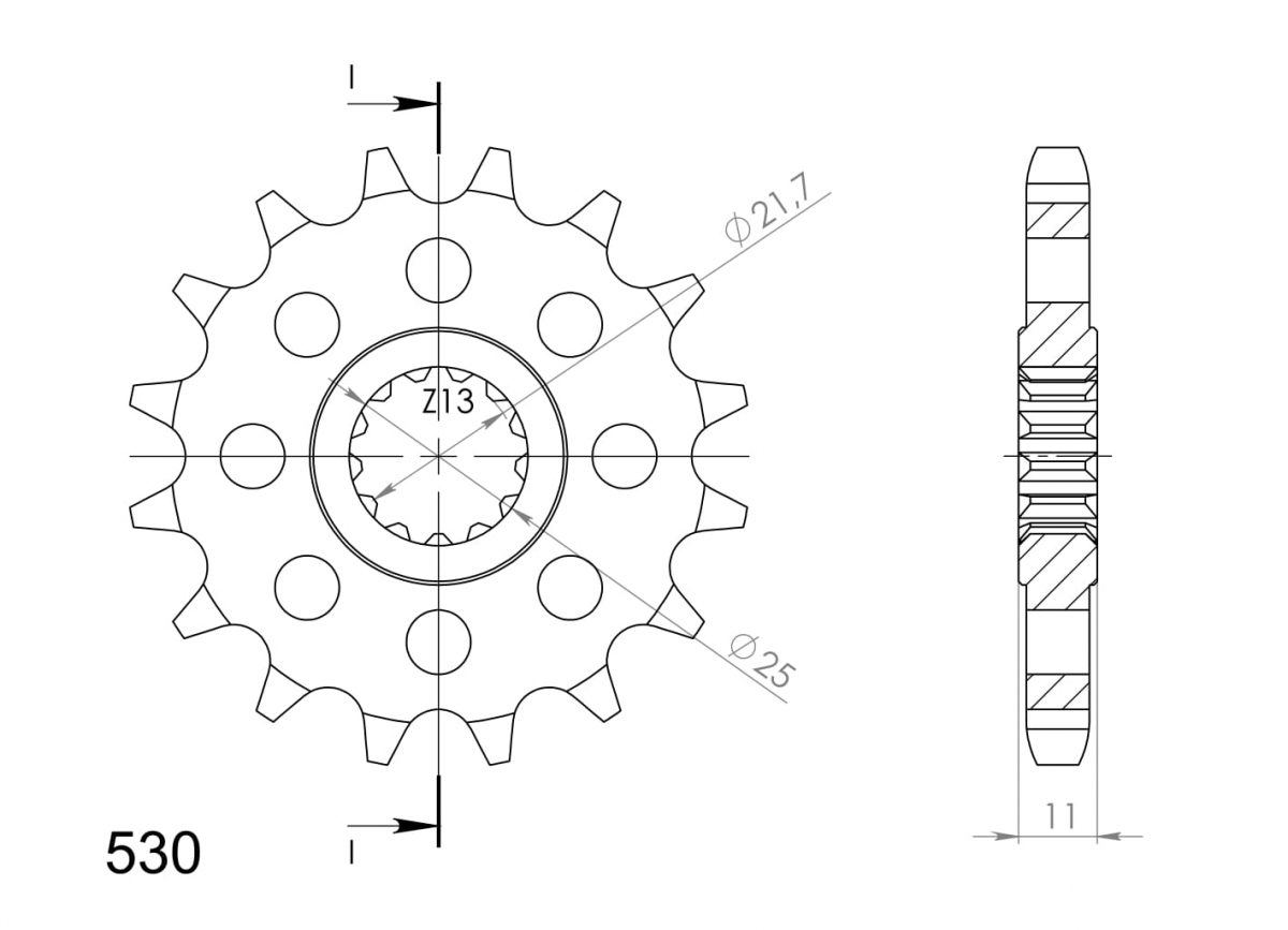 FRONT 16T, 530