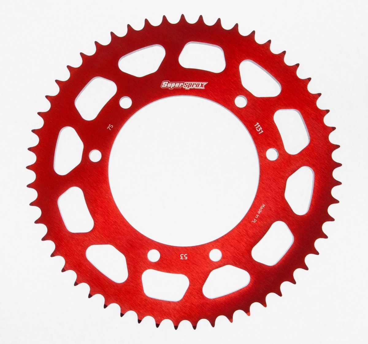REAR ALU 53T, RED foto 2
