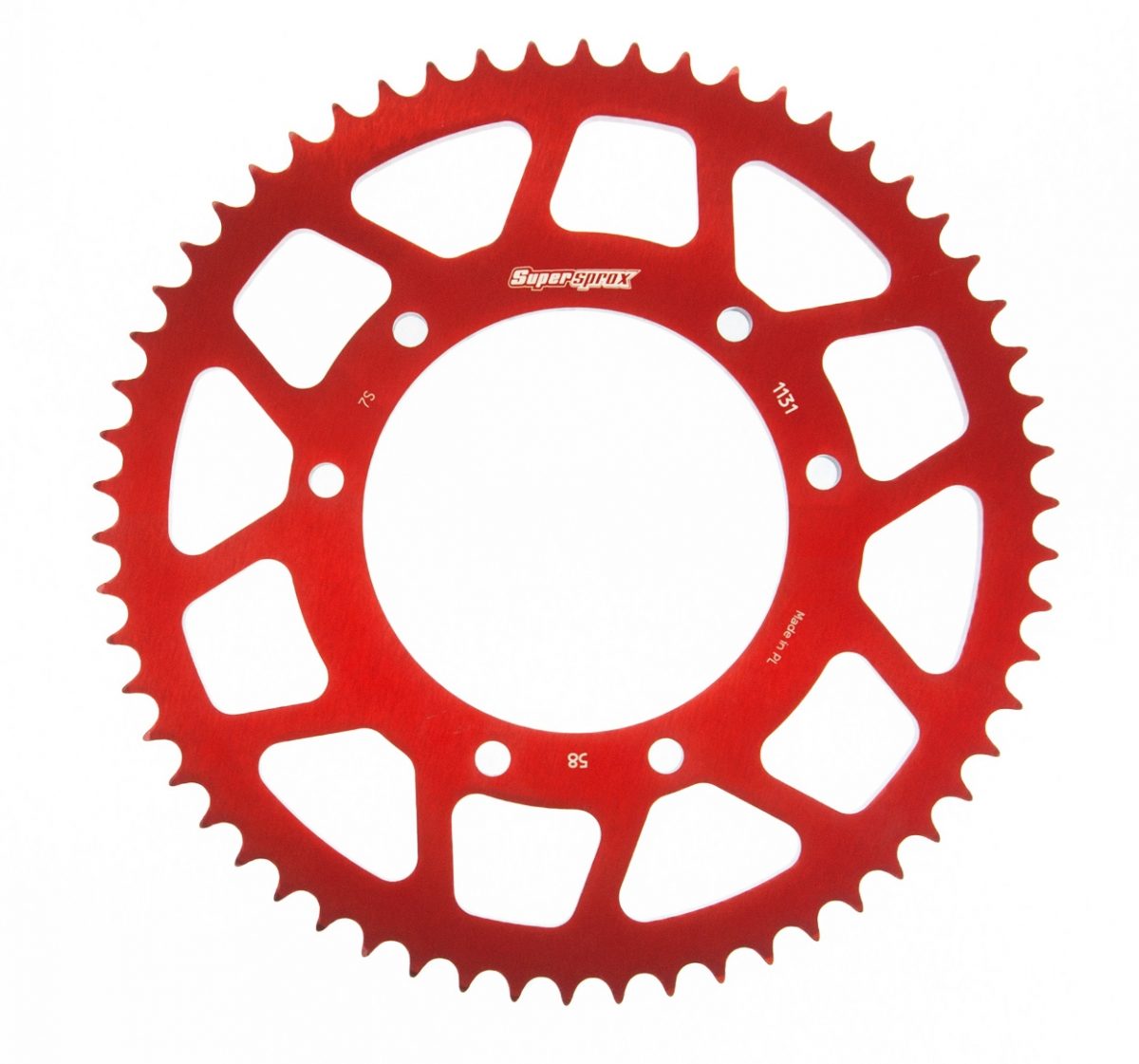 REAR ALU 58T, RED foto 2