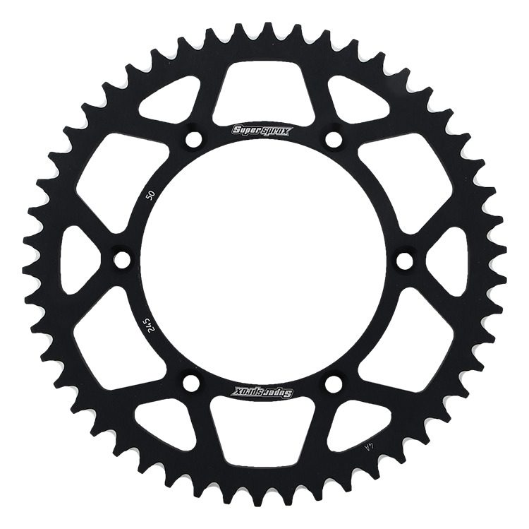 REAR ALU 50T, BLACK, 520