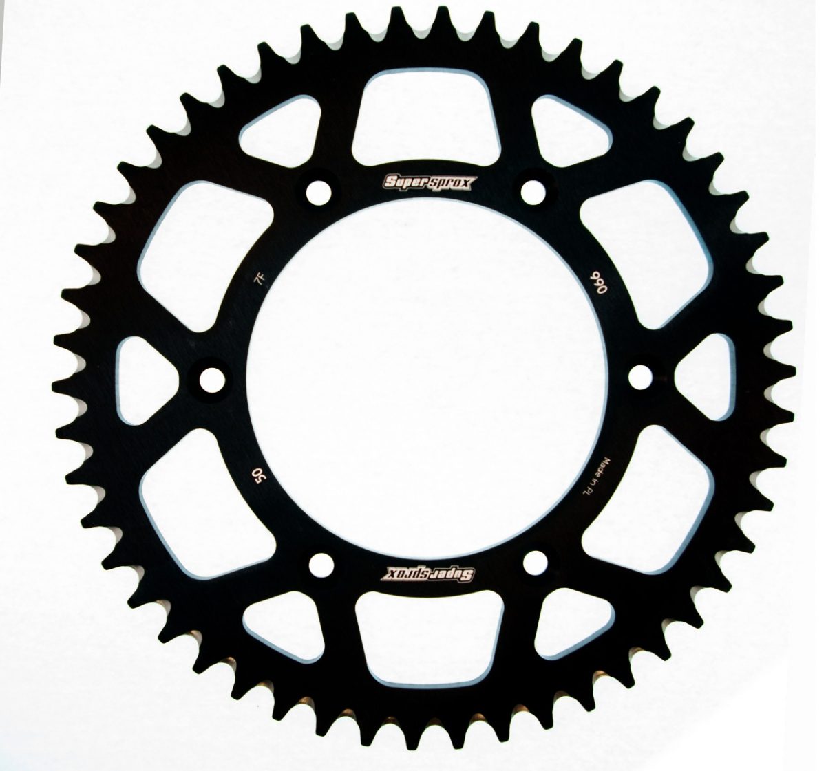 REAR ALU 50T, BLACK, 520