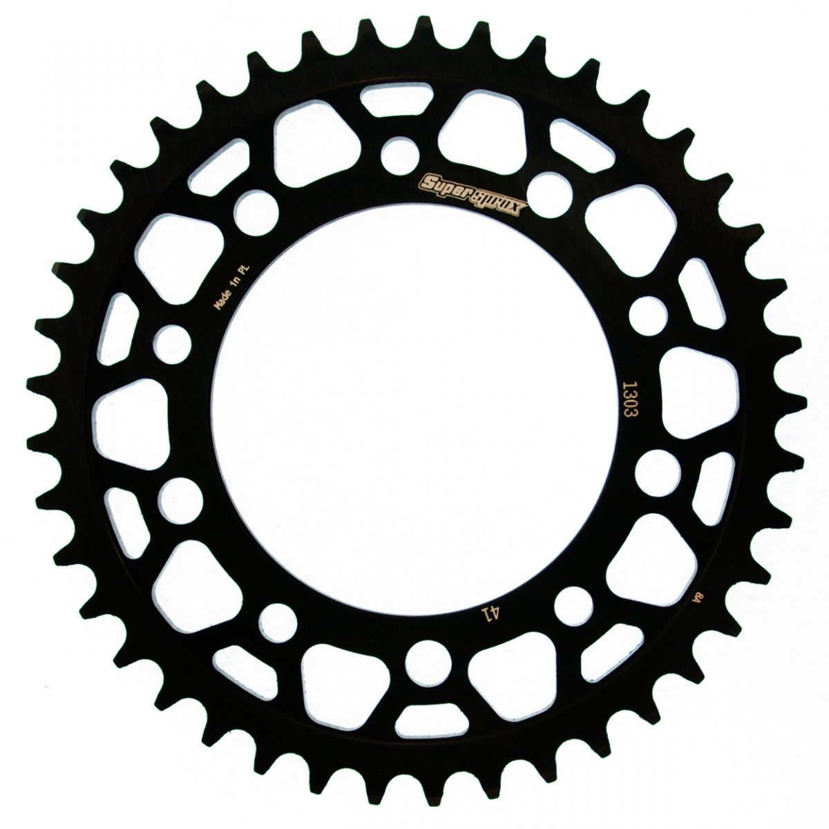 REAR STEEL 41T, BLACK, 520 foto 2