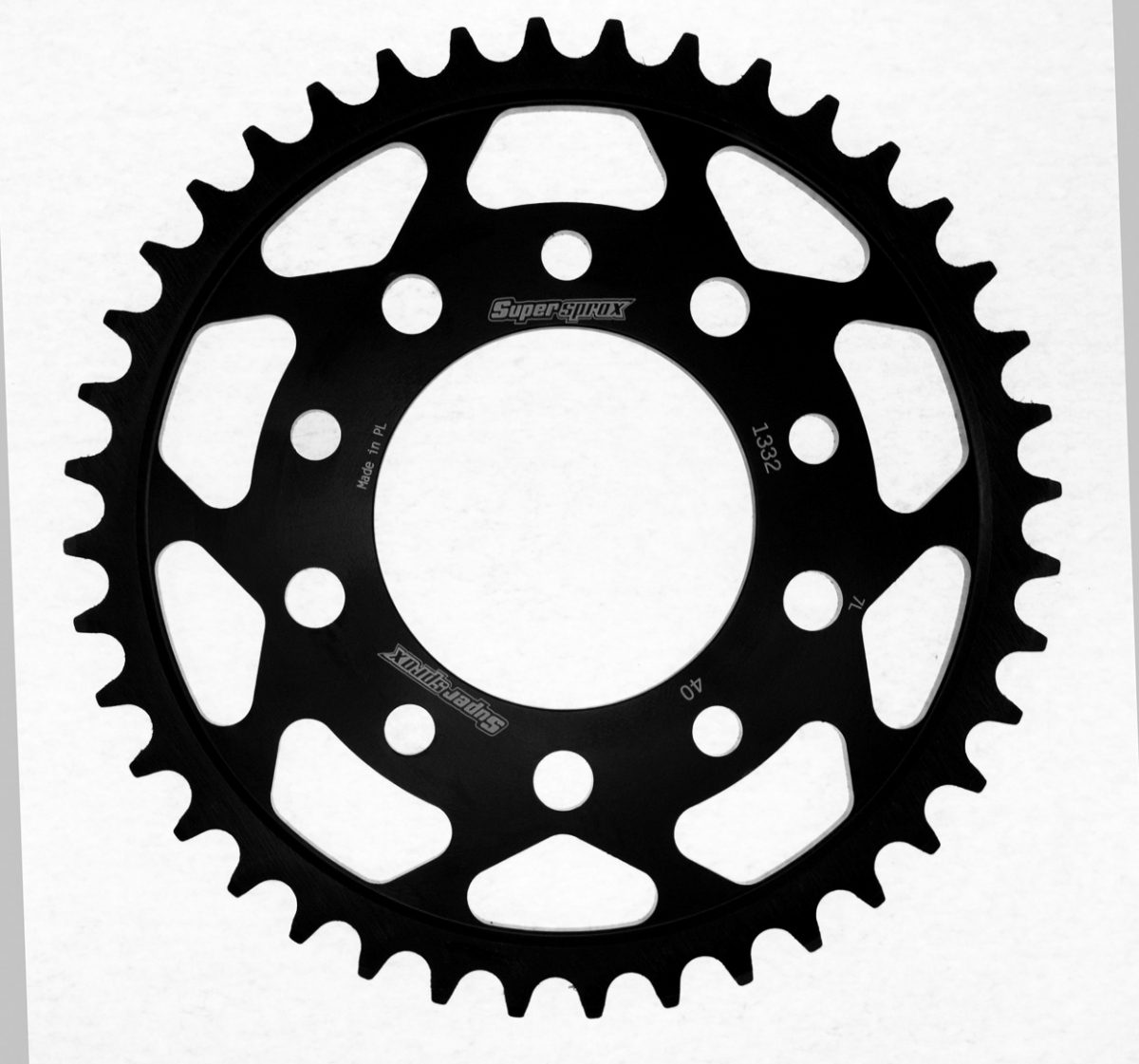 REAR STEEL 40T, BLACK, 525 foto 2