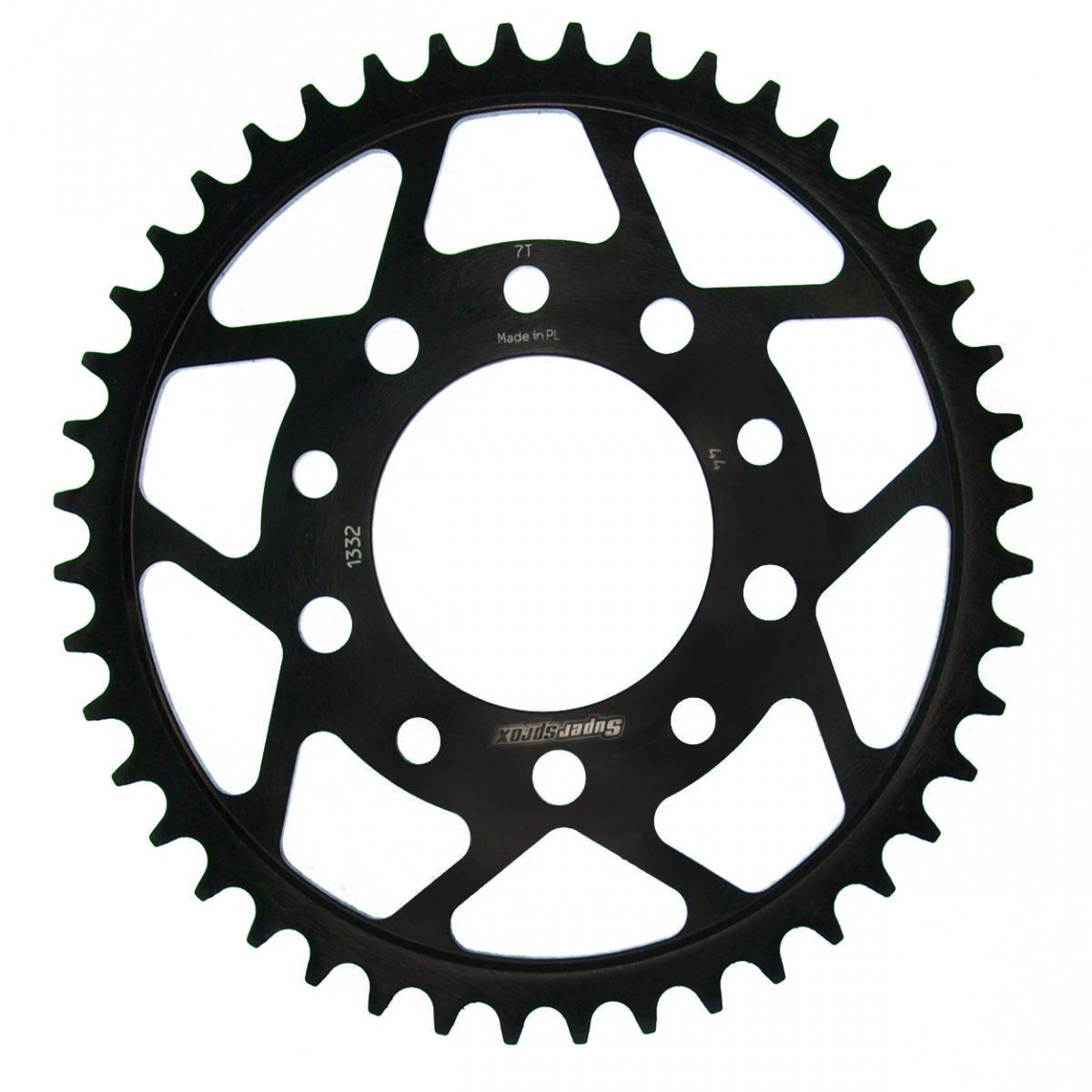 REAR STEEL 44T, BLACK, 525 foto 2