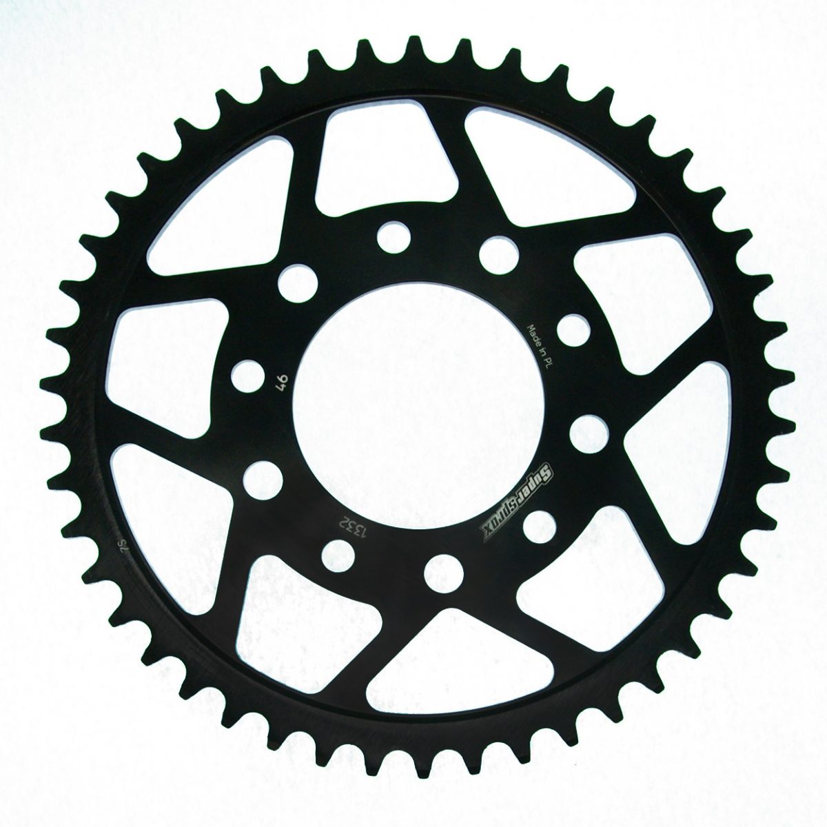 REAR STEEL 46T, BLACK, 525 foto 2