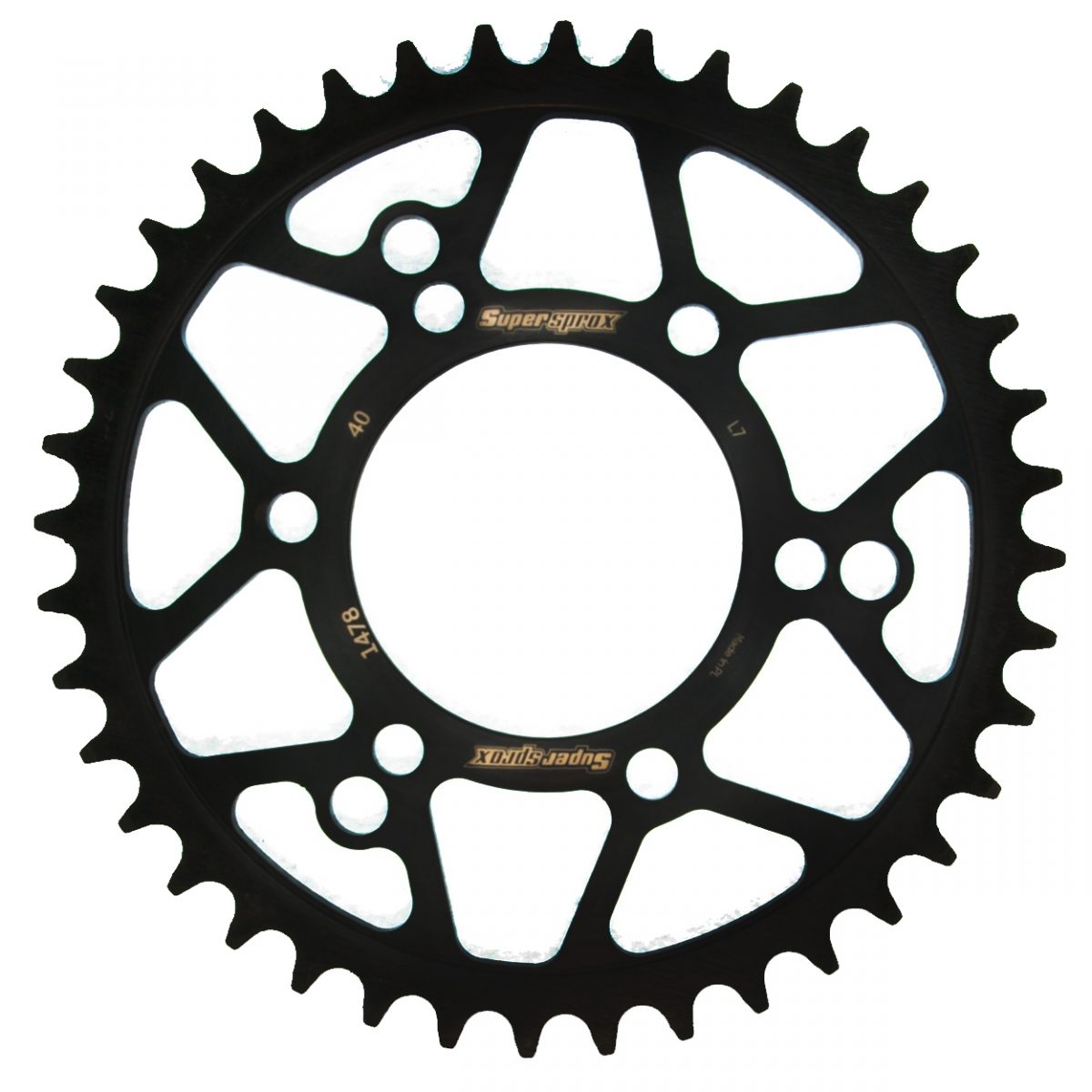 REAR STEEL 40T, 520, BLACK foto 2