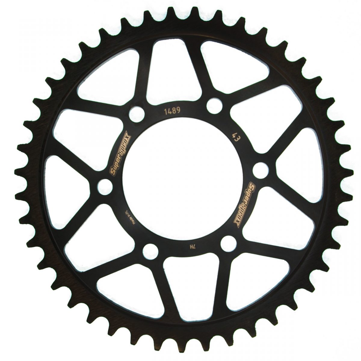 REAR STEEL 43T, BLACK, 525 foto 2