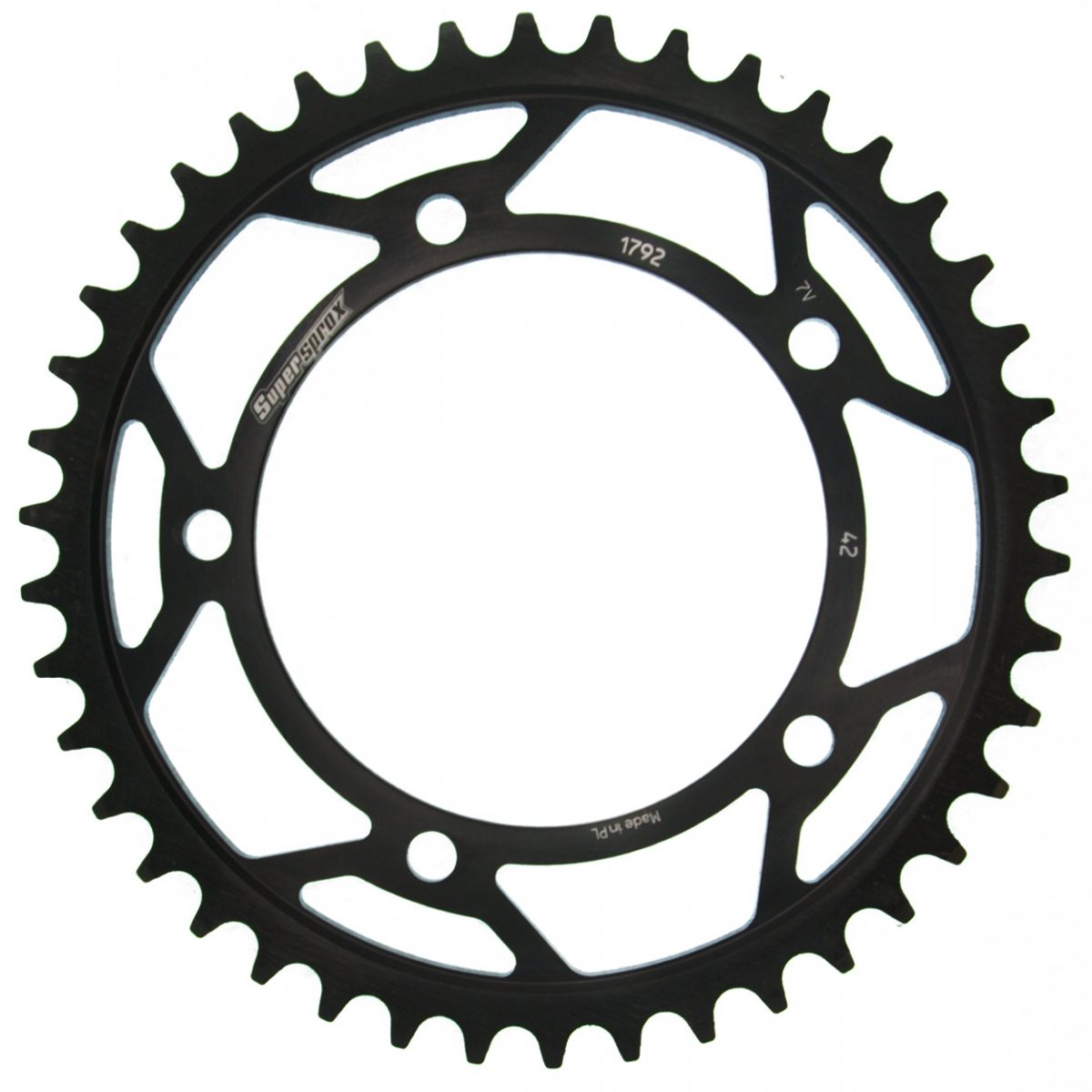 REAR STEEL 42T, BLACK, 525 foto 2