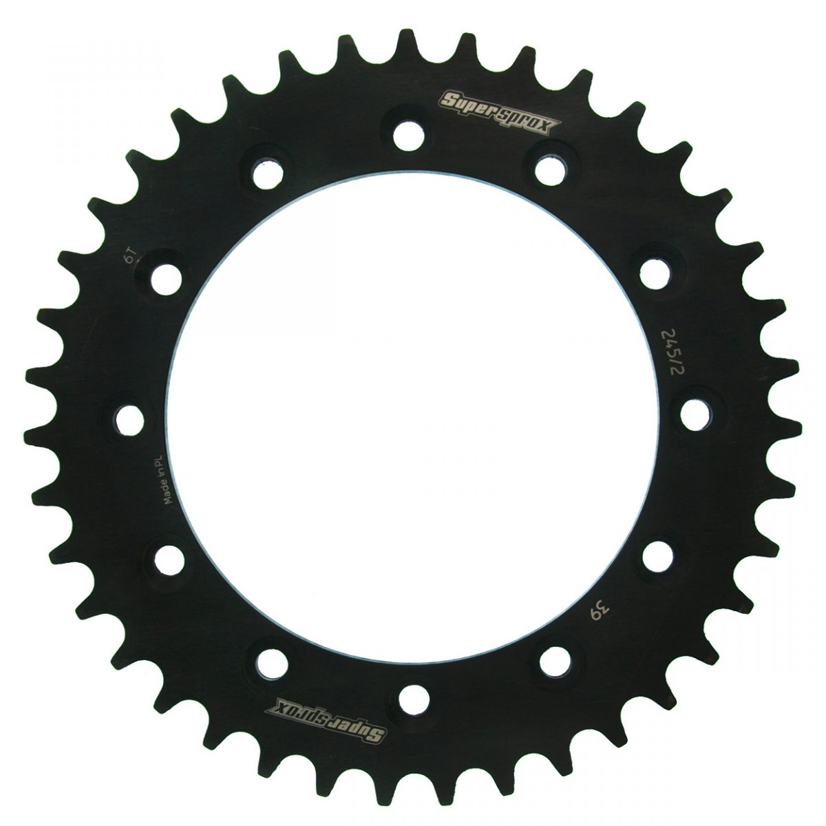 REAR STEEL 39T, BLACK, 520 foto 2