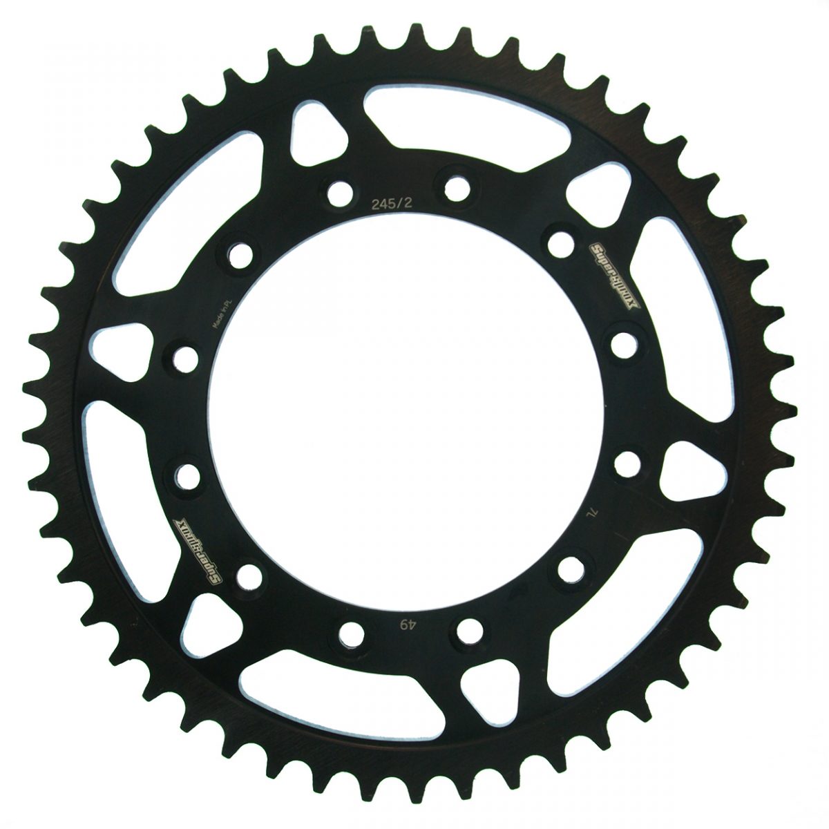 REAR STEEL 49T, BLACK, 520 foto 2